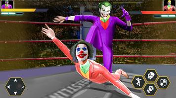 Real Killer Clown Ring Fighting स्क्रीनशॉट 1
