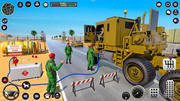 Army Vehicle:Truck Transporter screenshot 1