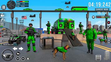 Army Vehicle:Truck Transporter screenshot 2