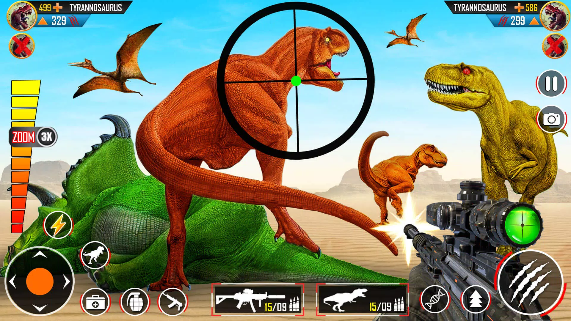 Dinosaur Hunter 3D Game. Dinosaur Hunt wild animal shoot in…, by adventure  sol