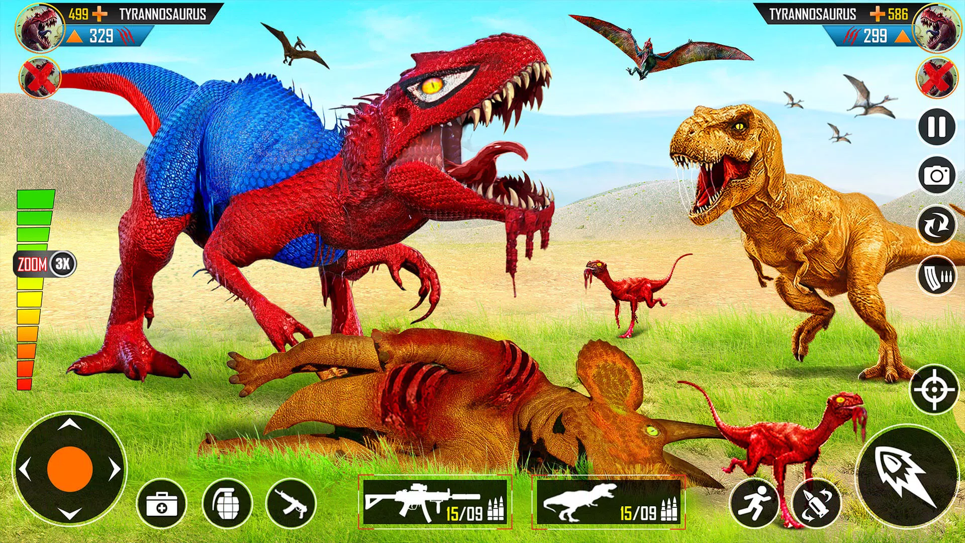 Best Dino Games – Tyrannosaurus Rex Simulator 3D – Dinosaur Hunter –  Android Gameplay 
