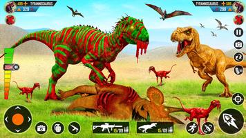 Wild Dinosaur Hunting Gun Game تصوير الشاشة 1