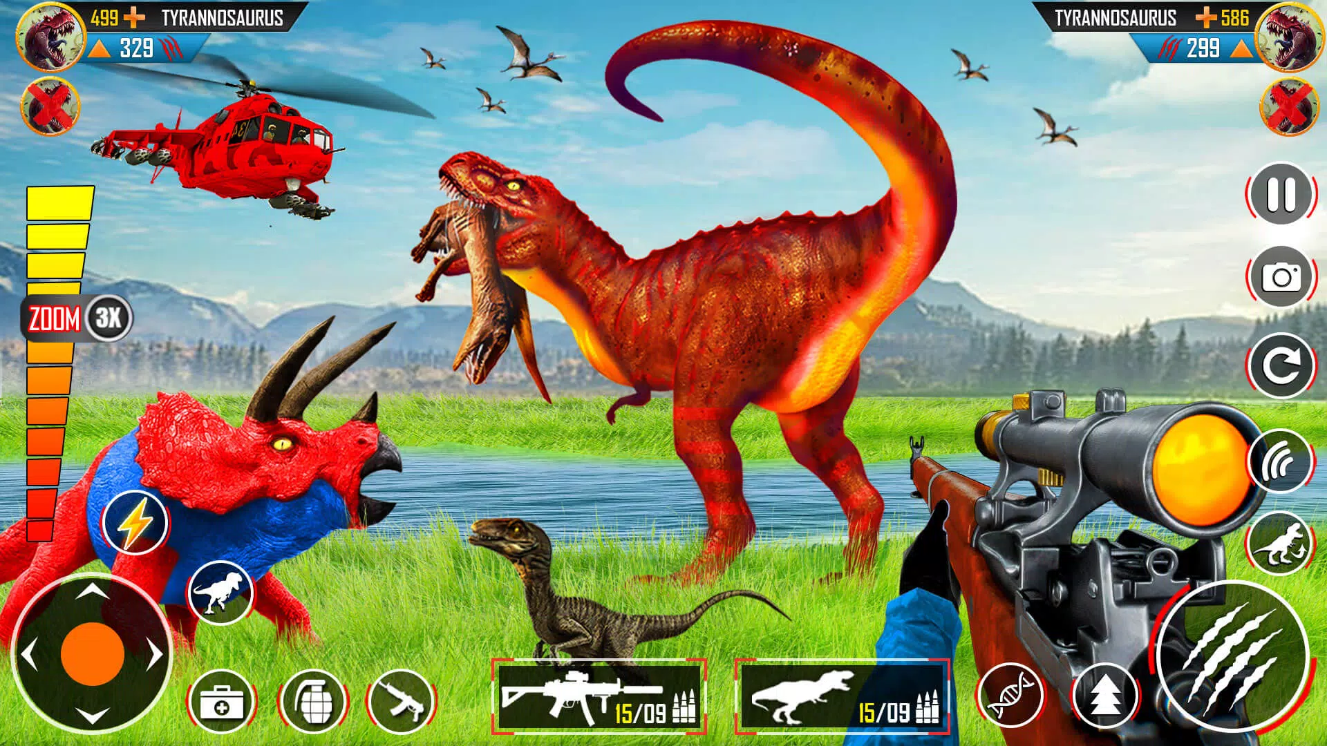 Dinosaur Hunter 3D Game. Dinosaur Hunt wild animal shoot in…, by adventure  sol