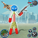 US Army Stickman Rope Hero-New APK