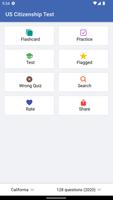 US Citizenship Test الملصق