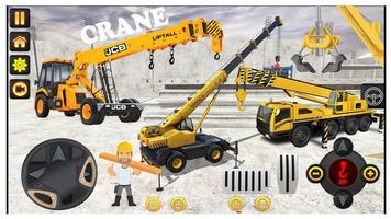 Heavy Crane Builder Simulator captura de pantalla 3