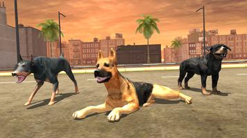 Wild Dog Cute Puppy Simulator captura de pantalla 1