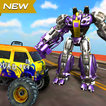 US Police Transform Robot War Monster Truck Games