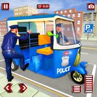 US Police Tuk Tuk Simulator иконка