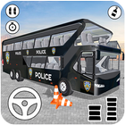 US Police Bus Parking Simulator icône