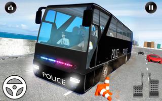US Police Bus Parking Simulator capture d'écran 1