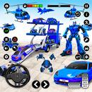 Police Car US War Robot Games-APK