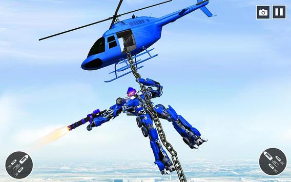 US Police Car Transform Robot War Rescue 2020 poster