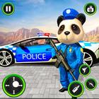 US Police Panda Rope Hero:Police Attack Game icône