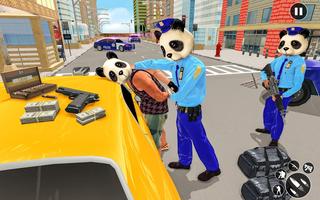 US Police Panda Rope Hero:Police Attack Game capture d'écran 1