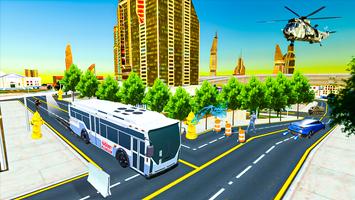 US Police Bus coach Simulator screenshot 2