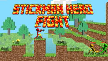 Stickman Hero Battle Fight Affiche