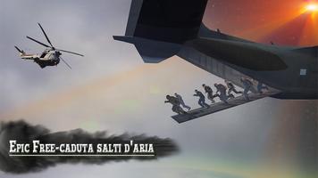 Poster US Skydive militari VR