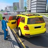 Taxi-Fahrspiele - Taxi-Spiele Zeichen