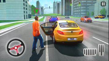 เกมส์รถ 3D - เกมส์แท็กซี่ ภาพหน้าจอ 1