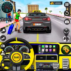 download US Taxi Car Driving Simulator XAPK