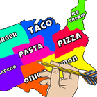 Throwing a Dart at a Map icono