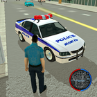 US Police Crime Rope Hero Real icône
