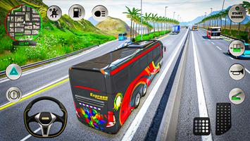 Coach Bus Driving Simulator 3D captura de pantalla 3