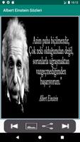 Albert Einstein Sözleri plakat