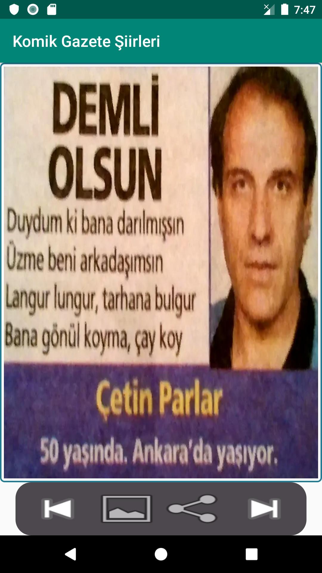 komik siirler gazete