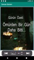 Zaman Sözleri poster