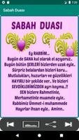 Sabah Duası poster