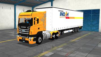 Usa Truck Mod Bussid スクリーンショット 2