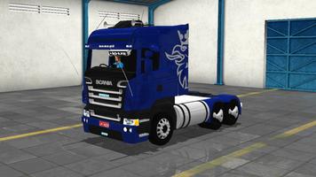 Usa Truck Mod Bussid スクリーンショット 3