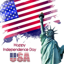 USA Independence Day – Card Maker & Photo Frames APK