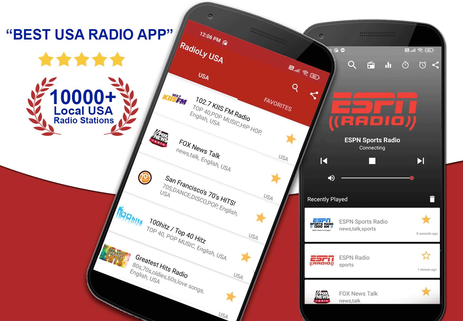 Descarga de APK de RADIO USA: AM, FM, Radio Tuner para Android