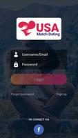 USA Meet me – Flirt & Chat App پوسٹر