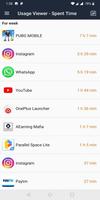 Android Usage Viewer -  Spent Usage time on Apps screenshot 3