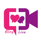 bling2 live streaming call app icône