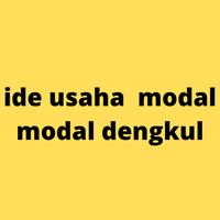 usaha tanpa modalll poster