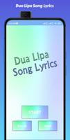 Dua Lipa Song Lyrics Ekran Görüntüsü 1