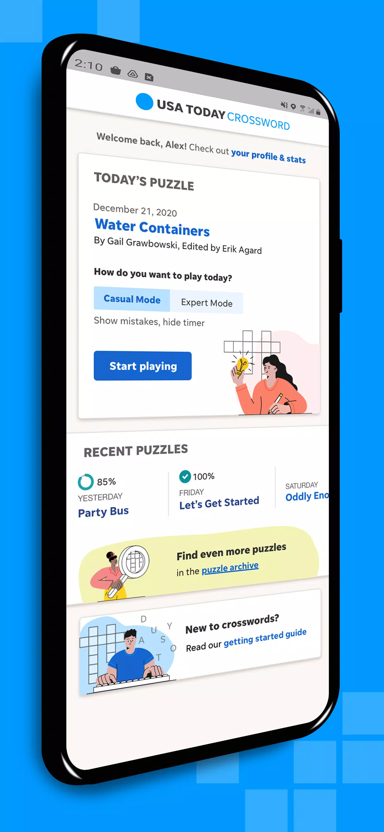 🕹️ Play Daily Crossword Game: Free Online Printable Crossword Puzzles  Video Game With No App Download Required