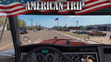 USA Truck Simulator PRO स्क्रीनशॉट 1