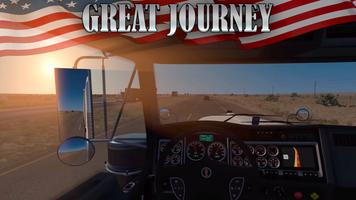 USA Truck Simulator PRO स्क्रीनशॉट 3
