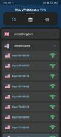 USA VPN Proxy -Fast VPN Master ภาพหน้าจอ 3