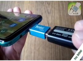 USB OTG Checker - Compatible USB/OTG/Driver الملصق
