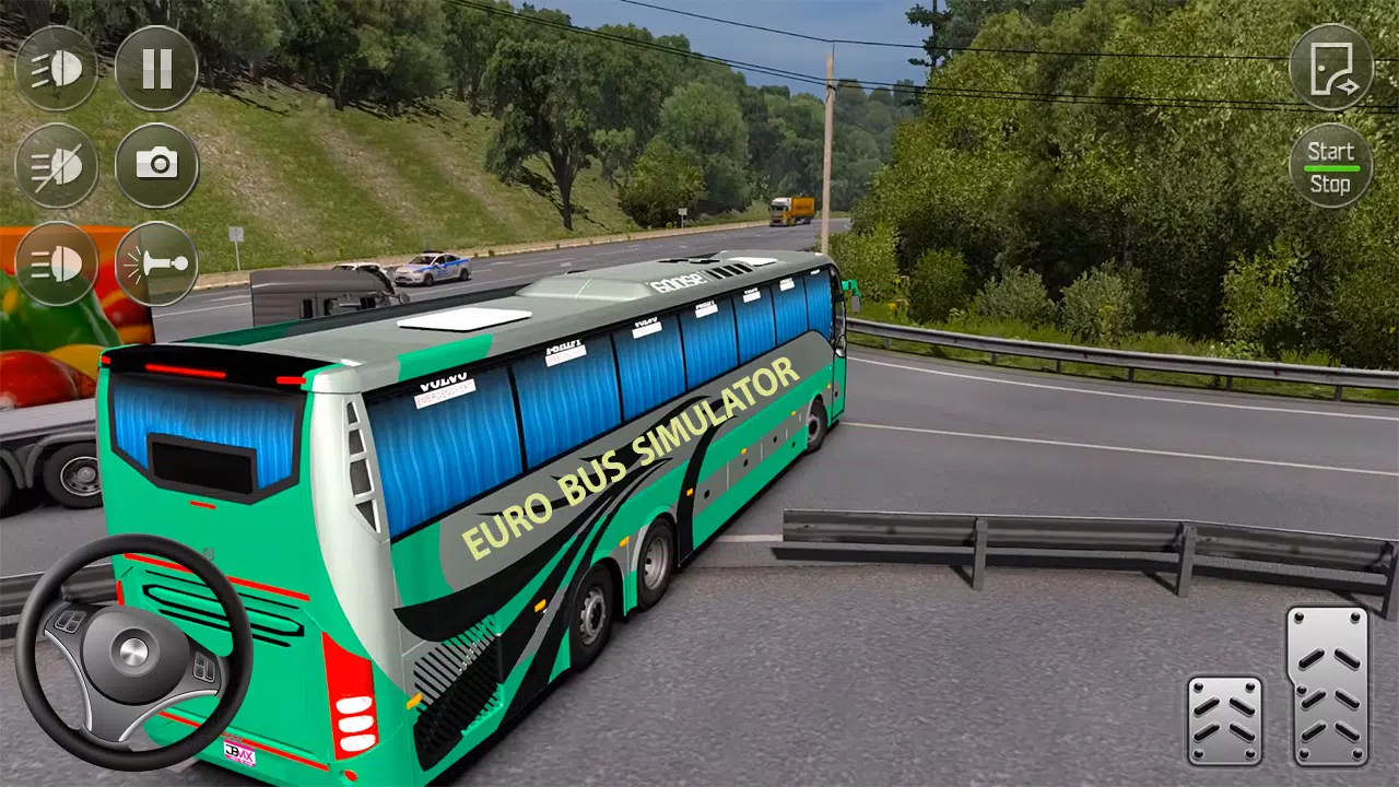 Jogo realista de ônibus para celular #onibus #eurotruck