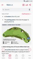 برنامه‌نما The Official Rules of Golf عکس از صفحه