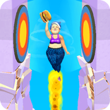 Stretch Girl Legs - Fly Jump