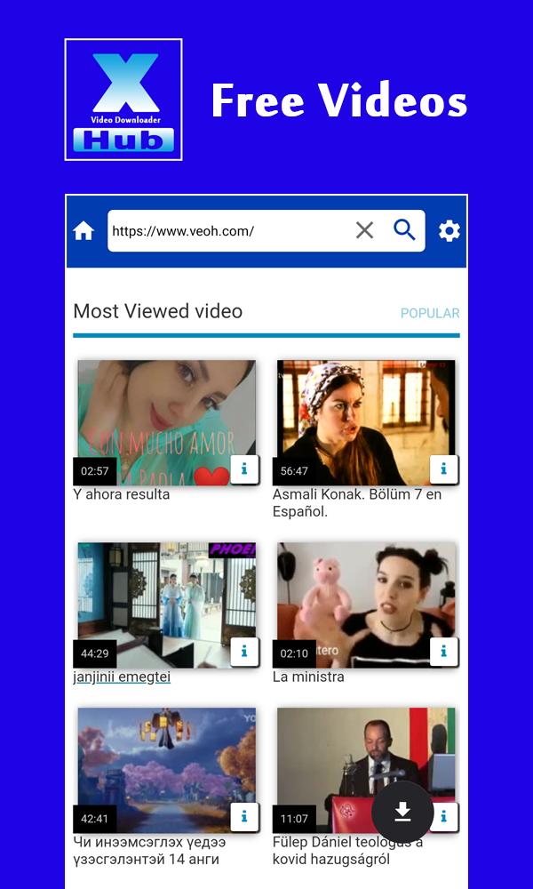 XXVI Video Downloader APK pour Android Télécharger